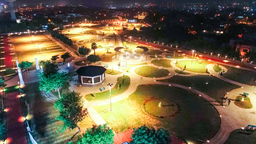 DHA Park at Night